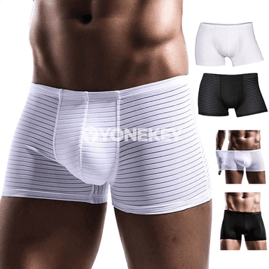Erkekler üçin dem alýan, destekli boxer içki eşik