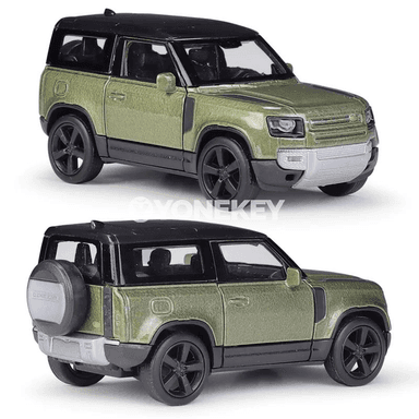 Land Rover Defender 1:36 metal model awtoulag çagalar üçin