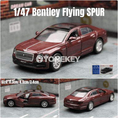 Bentley Flying Spur Hybrid 1:43 metal model awtoulag, çagalar üçin sowgat