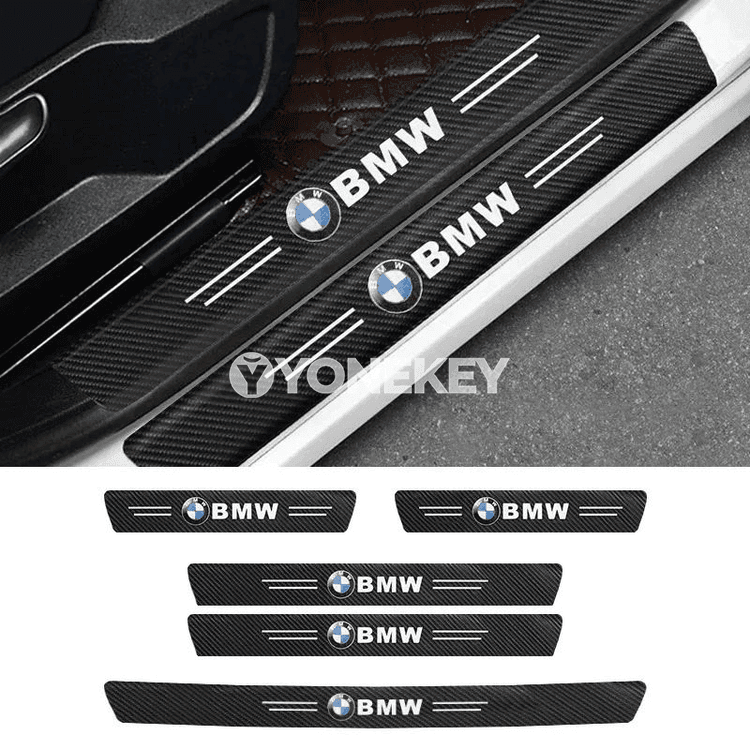 BMW üçin uglerod süýümli gorag stikerleri, gapy we bagaj üçin