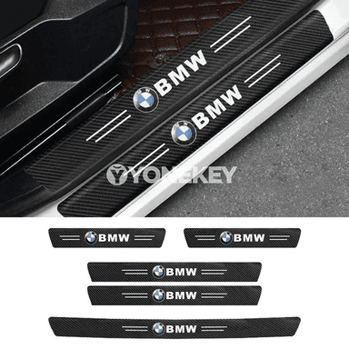 BMW üçin uglerod süýümli gorag stikerleri, gapy we bagaj üçin