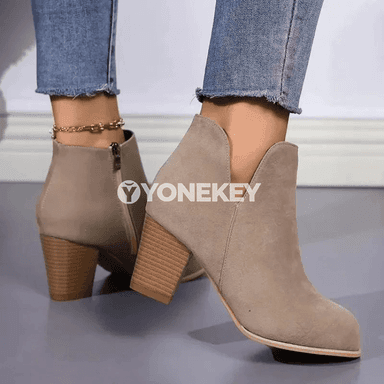 Aýallar üçin moda ädikler, ýokary ökjeli, fermuarly, rahat