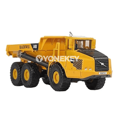 Dumper Tipper Truck 1:87 metal model awtoulag, gurluşyk ýük maşyny