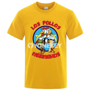 Tomusly LOS POLLOS Hermanos çaply erkek futbolkasy