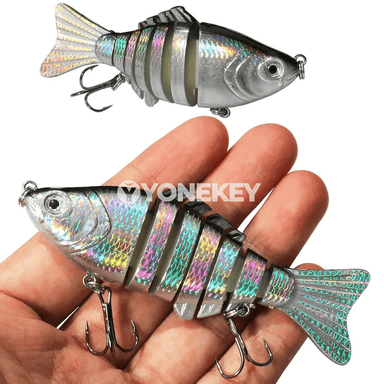3 sanylyk swimbait balyk ýesirgi toplumy, 18g, 10 sm, gutyly