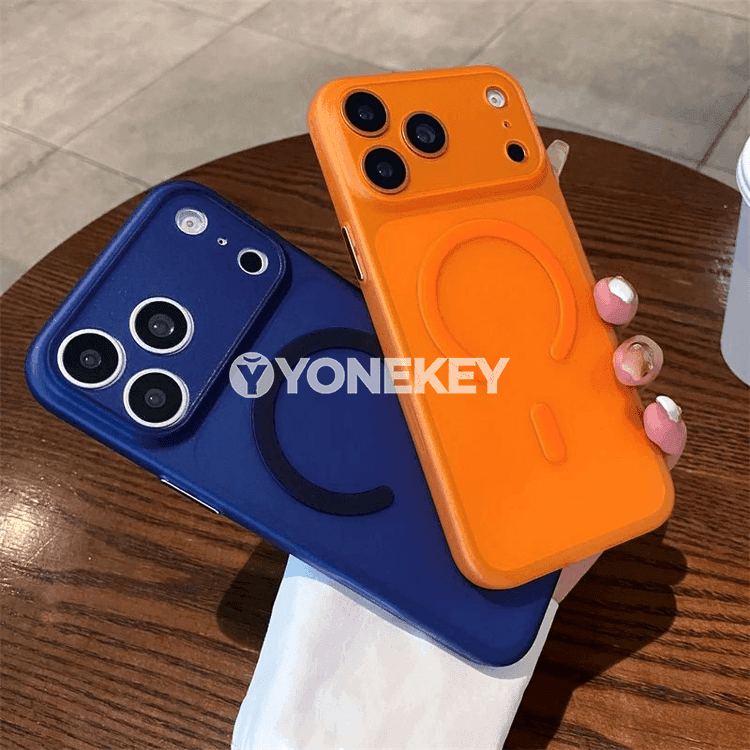 iPhone üçin ultra inçe TPU MagSafe örtükli telefon gaby