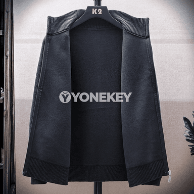 Gyş üçin ýyly erkek cardigan switeri, gündelik stil