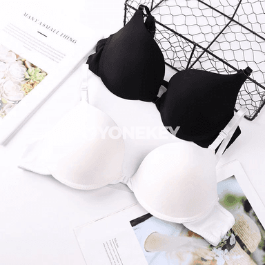 Aýal-gyzlar üçin öňden ilmekli push-up bra, gündelik rahat model
