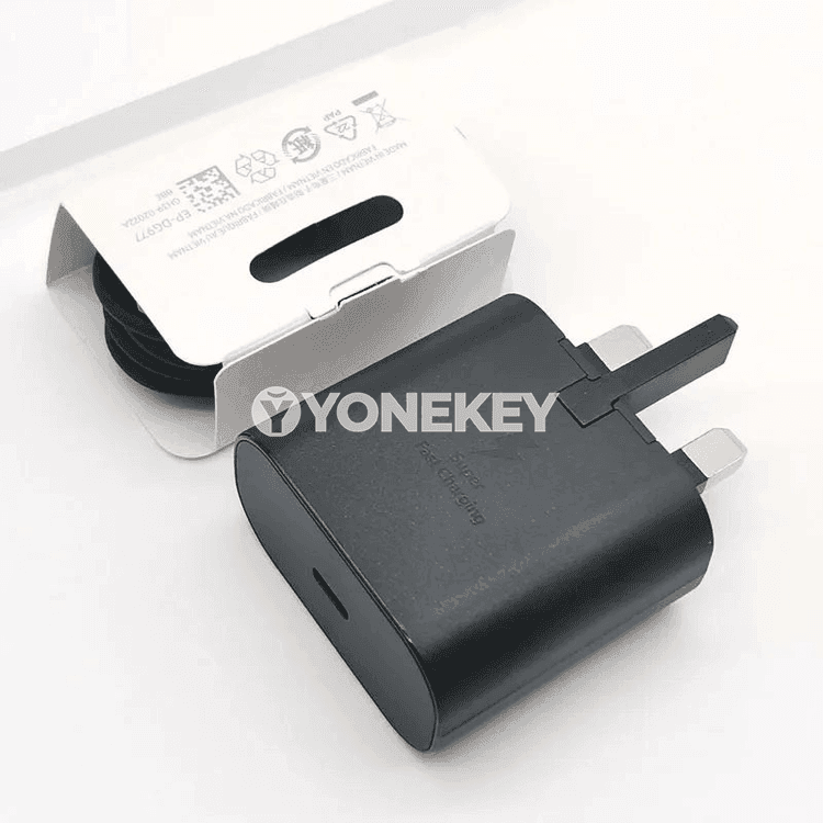 Samsung 25W UK zarýad beriji, Type-C kabel bilen