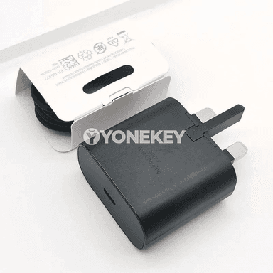 Samsung 25W UK zarýad beriji, Type-C kabel bilen