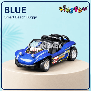 KiNSMART Smart Beach Buggy metal model awtoulag, çekişli, kolleksiýa üçin