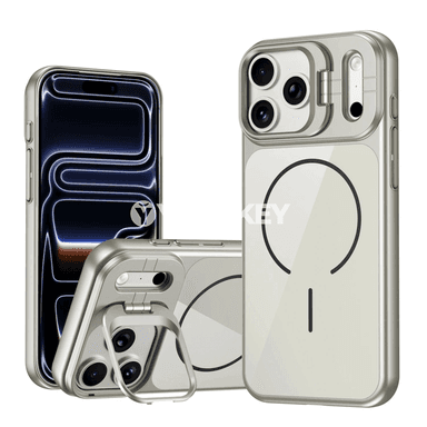 iPhone 13-17 üçin magnitli kamera gapagy, güýçli goragly lux gapak