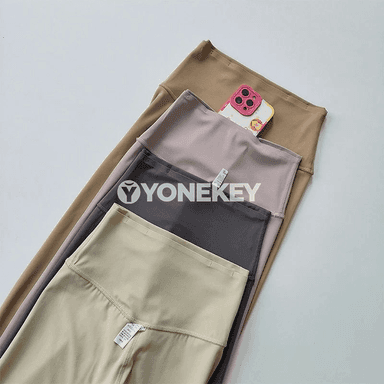 Zenanlar üçin ýokary belli ýeňil sport leggins, dem alýan
