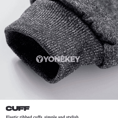 Erkekler üçin ýyly kapüşonly zipli hudy, içi ýüňli amatly model