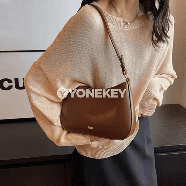 Zenanlar üçin gyzyl egin we crossbody sumka, täze deri gurluşly