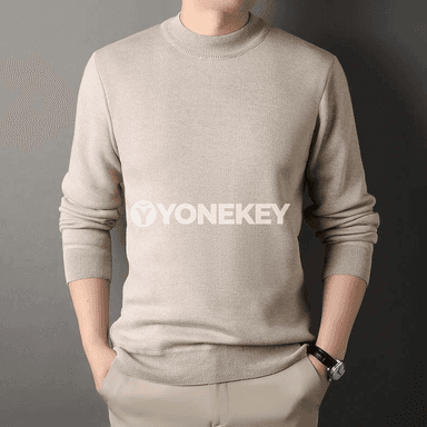Erkekler üçin ýyly fleesli golaý boýun switer