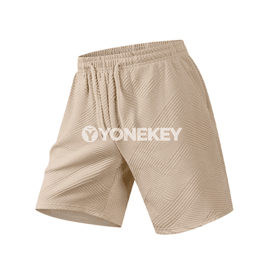 Erkekler üçin tomusky sport şortigi — ýeňil, giň, boýun daňylýan