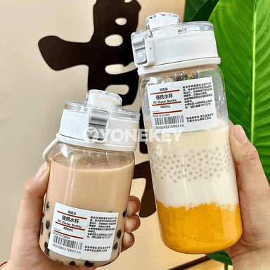 Çeýnikli plastik suw gapy, göterip bolýar, 350/550 ml