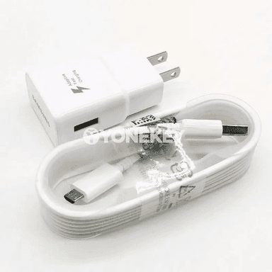 Samsung 15W çalt güýçlendiriji US wilkaly, kabel bilen