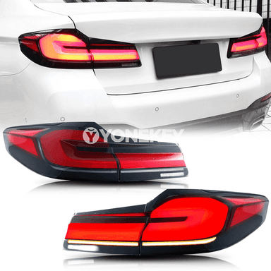 BMW G30/F90 M5 üçin LED yz çyralary, sequential signal