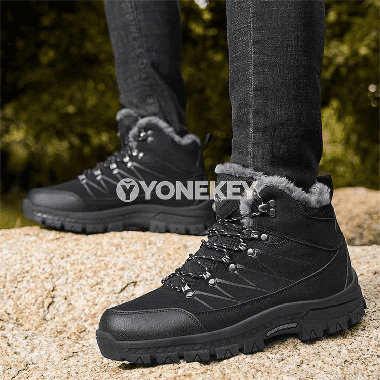 Erkekler üçin ýyly mikrofiber gyş ädikleri, suwa garşy