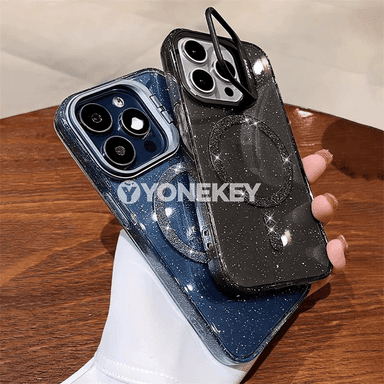 iPhone üçin magsafe akkly ýylpyldawuk gorag çeholy