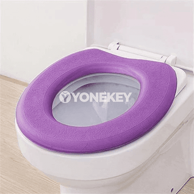 Suw geçirmeýän ýumşak tualet oturgyjy örtügi, ýuwulýan