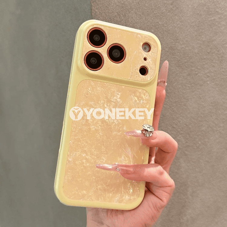 iPhone üçin akril şokdan goraýjy Candy görnüşli örtük