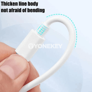 USB-C to Micro USB çalt zarýad kabeli, 2.4A OTG