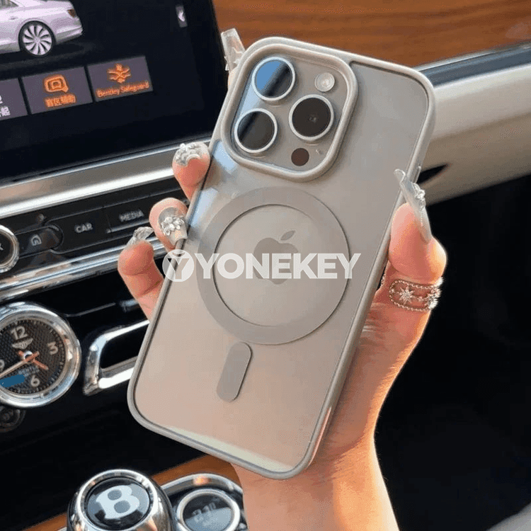 iPhone üçin düşnükli Magsafe gapak — güýçli gorag we ýeňil görnüş