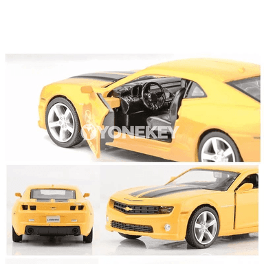 Chevrolet Camaro 1:36 metal modeli, çekilýän oýnawaç awtoulag