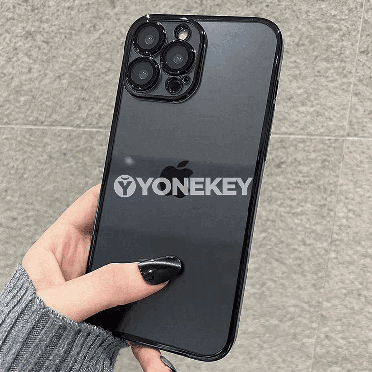 iPhone üçin silikon örtük, şokdan goraýan, açyk we ýeňil