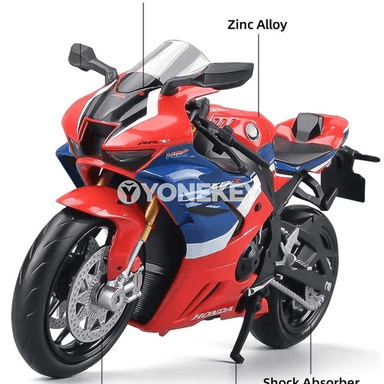 Honda CBR 1000RR Fireblade 1:12 metal model motosikl oýnawy