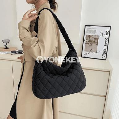 Aýal-gyzlar üçin nylon egin sumkasy, giň göwrümli gündelik model