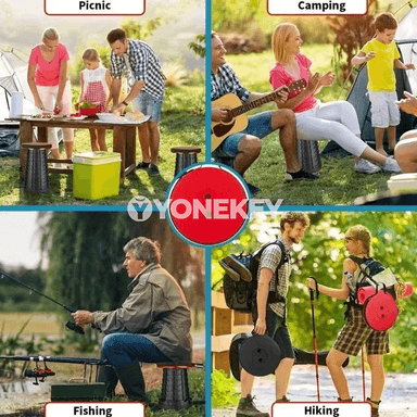 Ýeňil, sazlanýan beýiklikli göçme bukulýan oturgyç