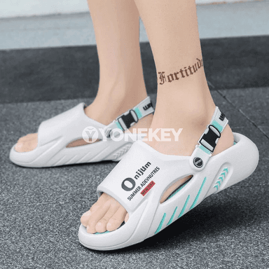 Erkekler üçin ýeňil EVA şypbyk, daşarky sandal, 46-47 ululyk