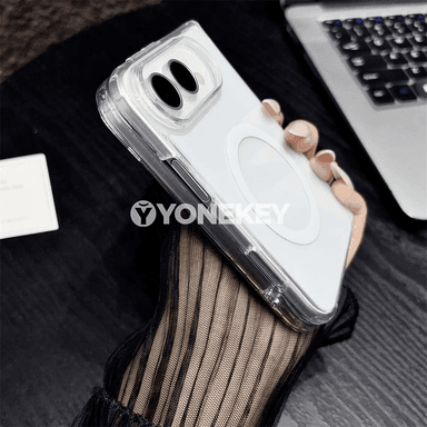 iPhone üçin Magsafe transparent magnitli goraýjy funda