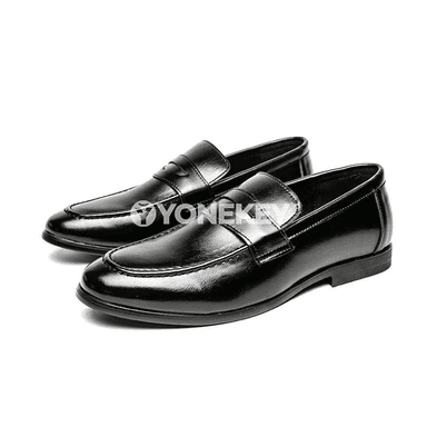 Erkekler üçin klassik slip-on köwüşler, ofis we toý üçin