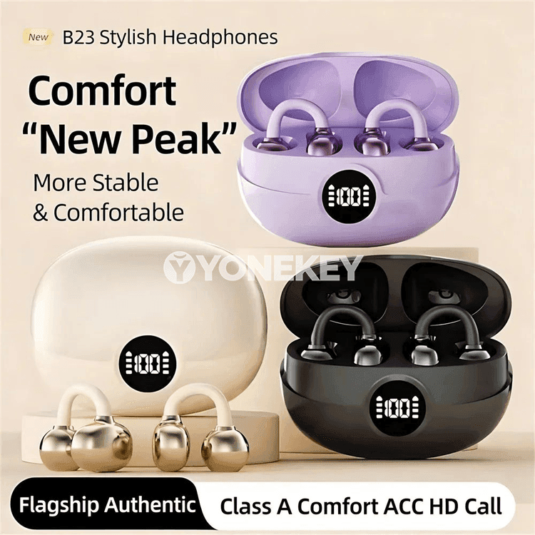 OWS simsiz gulak çeňňekli Bluetooth gulaklyk, HiFi sesli