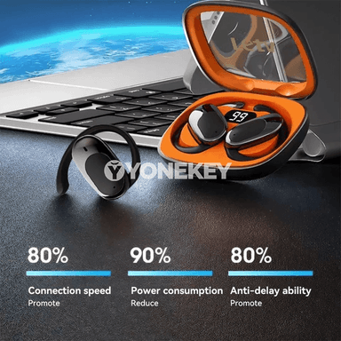 Xiaomi üçin simsiz sport nauşnikler, mikrofonly, suw geçirmeýän