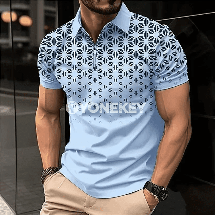 Erkekler üçin tomus sport polo köýnegi, ýeňil we amatly