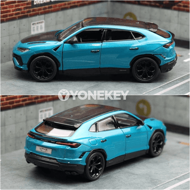 KiNSMART 1:40 Lamborghini URUS model oýunjak awtoulag, metal kolleksiýa sowgady