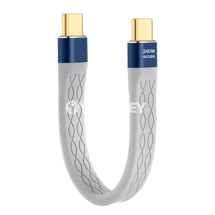 NNBILI 240W USB-C — 40Gbps maglumatly gysga kabel, 13 sm