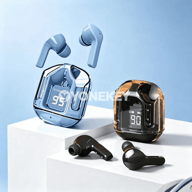 T2 simsiz mini qulakgulaklar, LED displeýli, telefon üçin Bluetooth 5.3