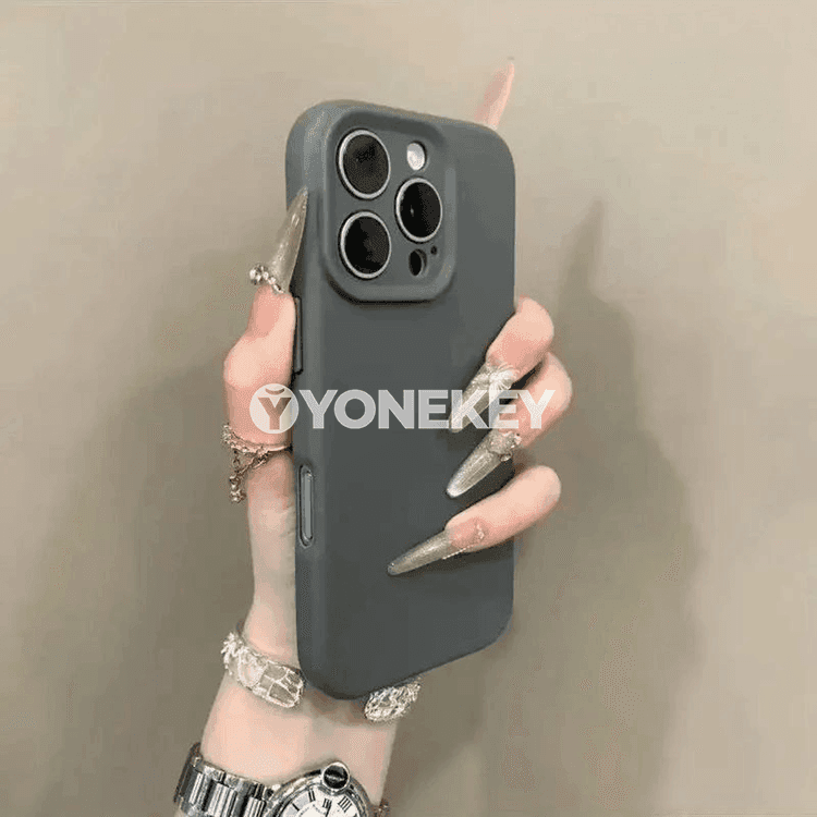 iPhone 11-17 üçin ýumşak silikon goragly telefon gapagy