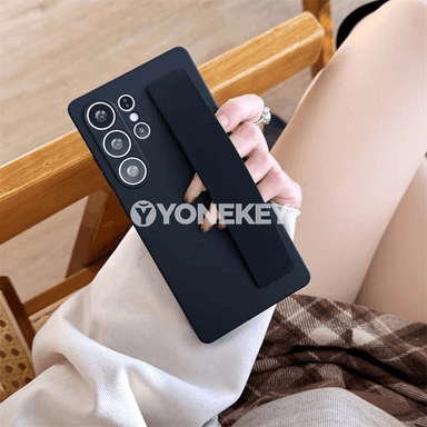 Samsung S23–S25 üçin inçe silikon telefon gapagy, gaýyşly