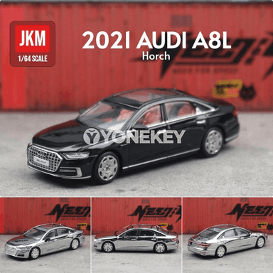 1:64 Audi A8L diecast metal model oýunjak awtoulag