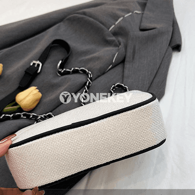 Zenanlar üçin moda kanwas egin we crossbody sumka