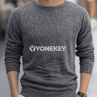 Erkekler üçin rahat giň kesimli ýyly pullover switer