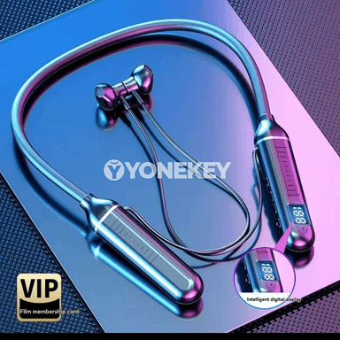 Bluetooth boýunakly sport nauşnigi, sanly görkeziji bilen